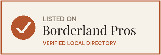 Listed on Borderland Pros badge